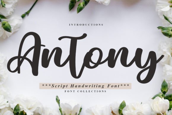 Antony: A Playful Handwritten Font for Makers
