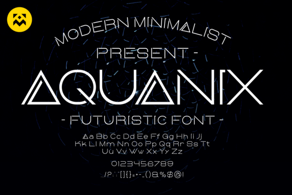 Aquanix: Bold Sans Serif Font for Editorial Design
