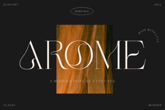 Arome: An Elegant Serif Font for Branding