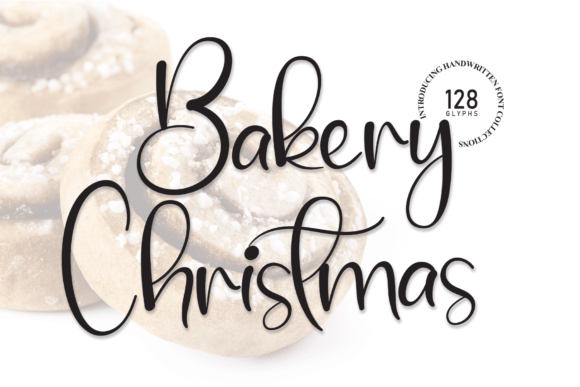Bakery Christmas: A Sweet Handwritten Font for Makers