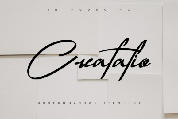 Creatalio Font: Bold Handwritten Style for Campaigns