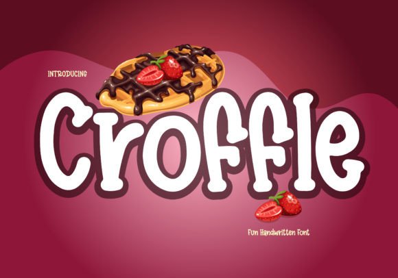 Croffle Font: A Playful Serif for Editorial Design