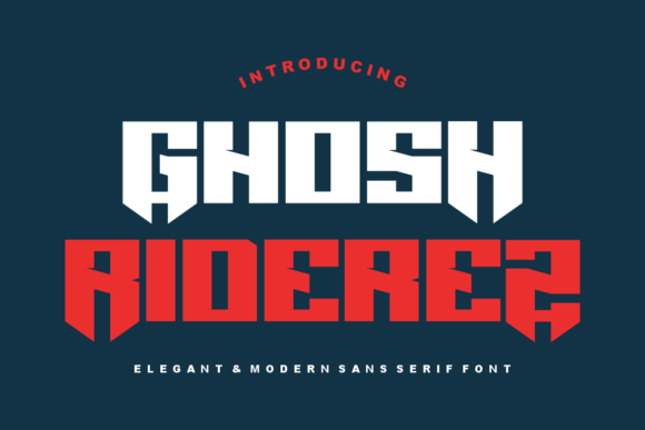 Ghosh Riderez Font Review for Bold Campaigns