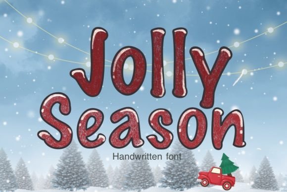 Jolly Season Font Review: A Playful Script for Designers