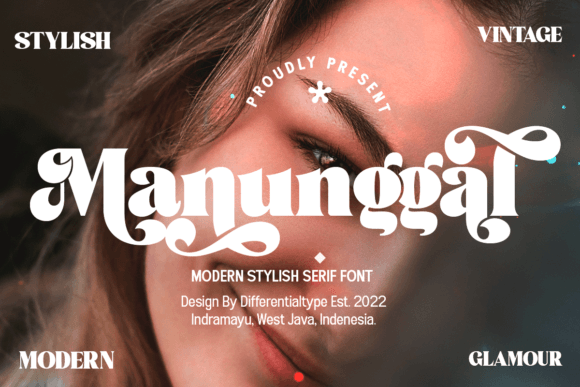 Manunggal Serif Font for Bold Campaign Headlines