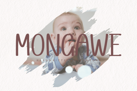 Mongawe Font for Bold Handmade Branding