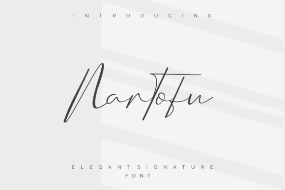 Nartofu: A Delicate Handwritten Font for Makers