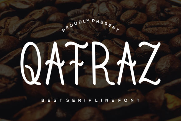 Qatraz Font for Modern Business Branding