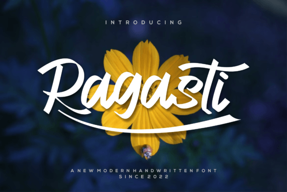 Ragasti: A Modern Script Font for Branding