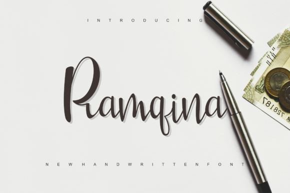 Ramqina Font for Authentic Small Business Branding