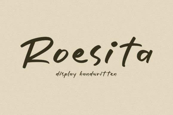 Roesita: The Script Handwritten Font for Bold Branding