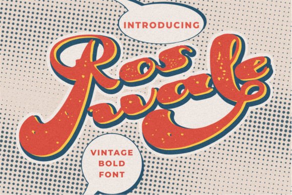 Roswale: The Vintage Script Font for Bold Branding