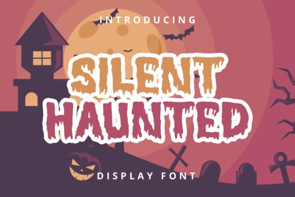 Silent Haunted: A Playful Handwritten Font for Editorial Design