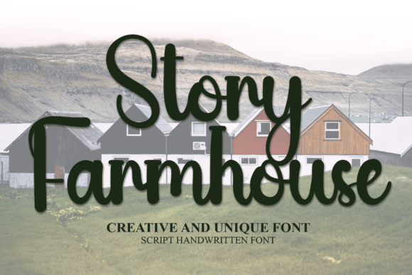Story Farmhouse Font for Scroll-Stopping Social Graphics