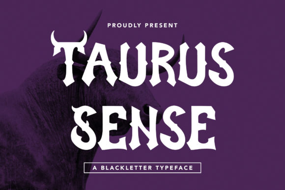 Taurus Sense Font for Bold Brand Identity