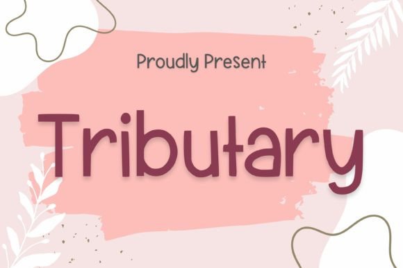 Tributary: A Casual Script Handwritten Font for Editorial Design
